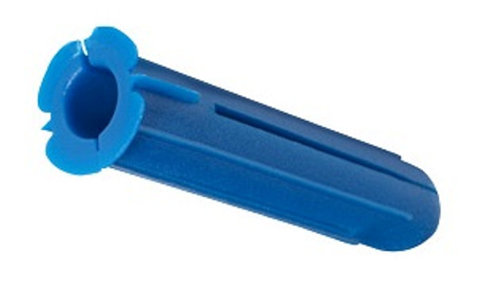Plastplugg Blå 10x45